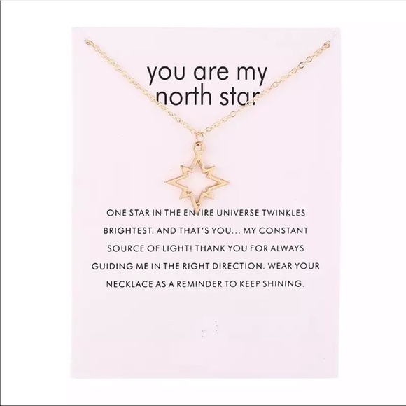 “You are my North Star” Necklace - Picture 1 of 3